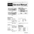 CLARION CRX701 Manual de Servicio