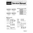 CLARION CRX46 Manual de Servicio