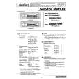 CLARION DRB3675RB Manual de Servicio