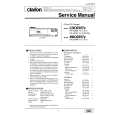 CLARION CDC655TZ Manual de Servicio